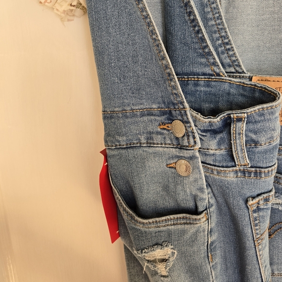 Levi's Strauss Girlfriend Overalls sz 16 Reg (Girls) - Picture 6 of 8